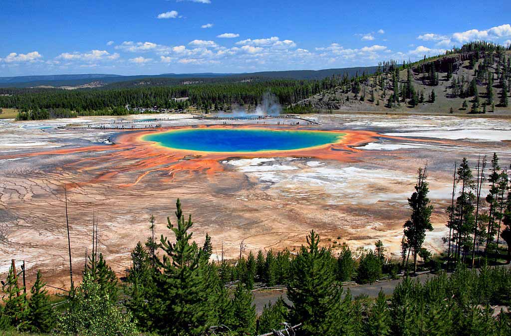 옐로스톤: 그랜드프리즘 (Grand Prismatic Spring)