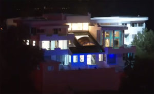 로스앤젤레스 맨션 파티 총격, 1명 사망, 4명 부상