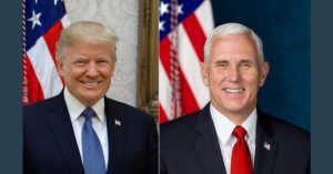 마이크 펜스 부통령에게 희망을 걸고 있는 트럼프 대통령