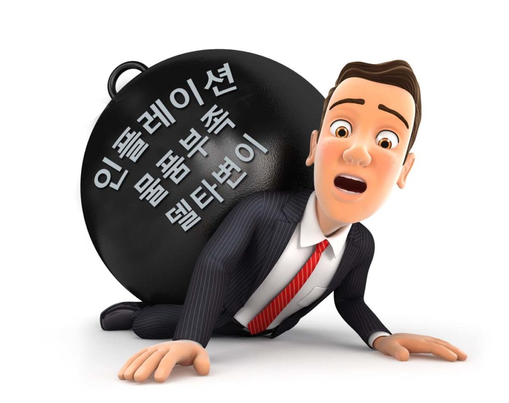 미국이 겪고있는 인플레이션, 물품부족, 델타 변이 3중고