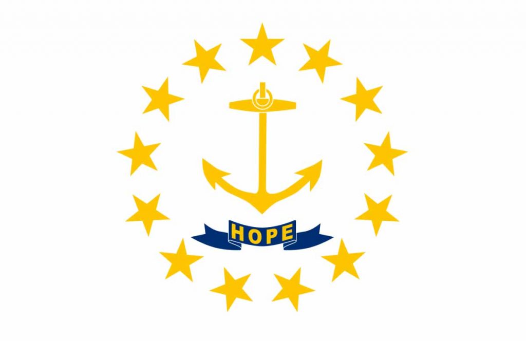 Flag of Rhode Island