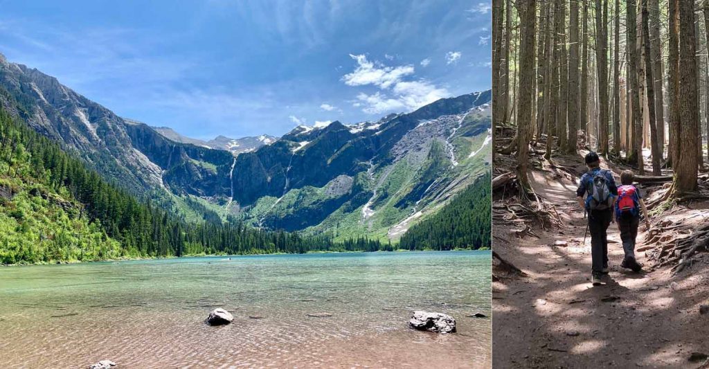 아발란체 호수 산책로(Avalanche Lake Trail)