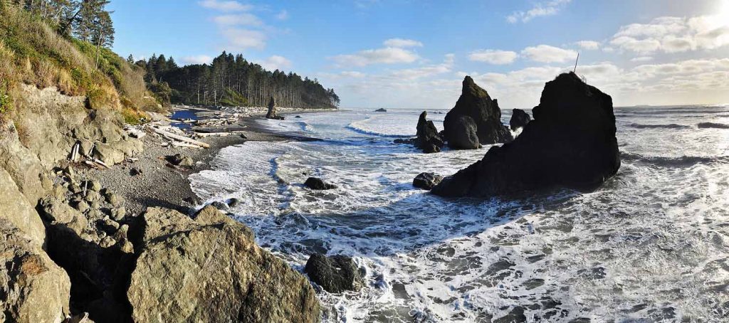 올림픽국립공원 - 칼라로크 루비비치(Kalaloch & Ruby Beach)