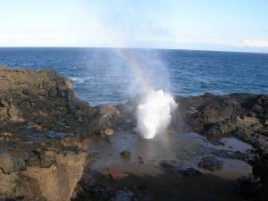 나카렐레 블로우홀(Nakalele Blowhole)