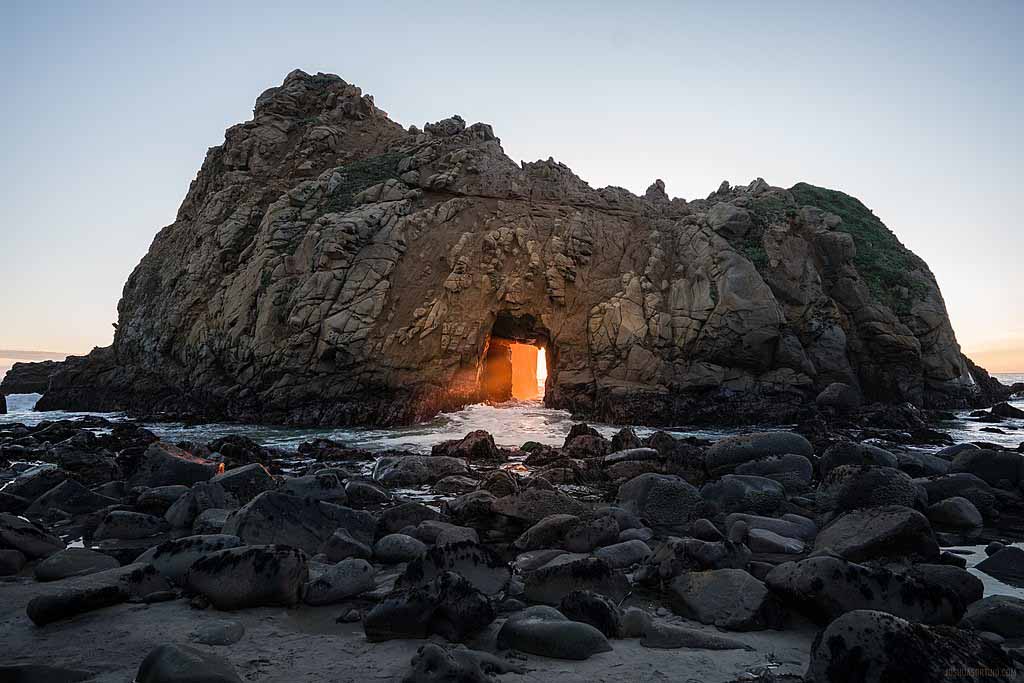 파이퍼 해변(Pfeiffer Beach)