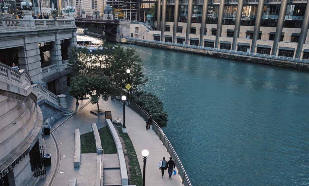 시카고 리버워크(The Chicago Riverwalk)