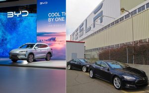 테슬라 위협하는 중국의 BYD 전기 자동차
