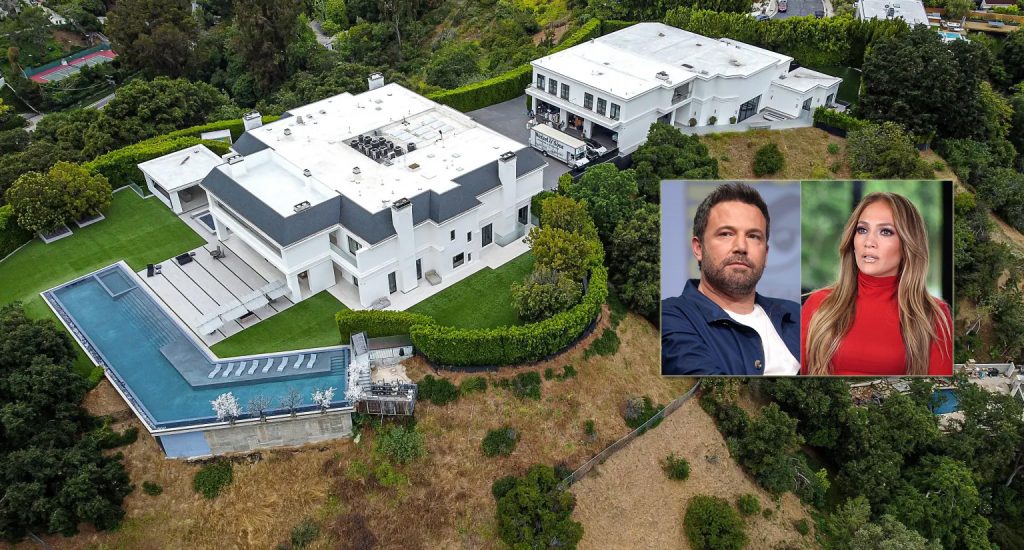 벤 애플렉과 제니퍼 로페즈, 이혼 진행중 살던 집 매물로 내 놔