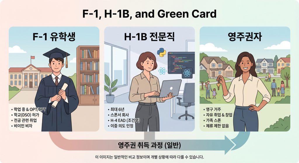 미국 비자 비교