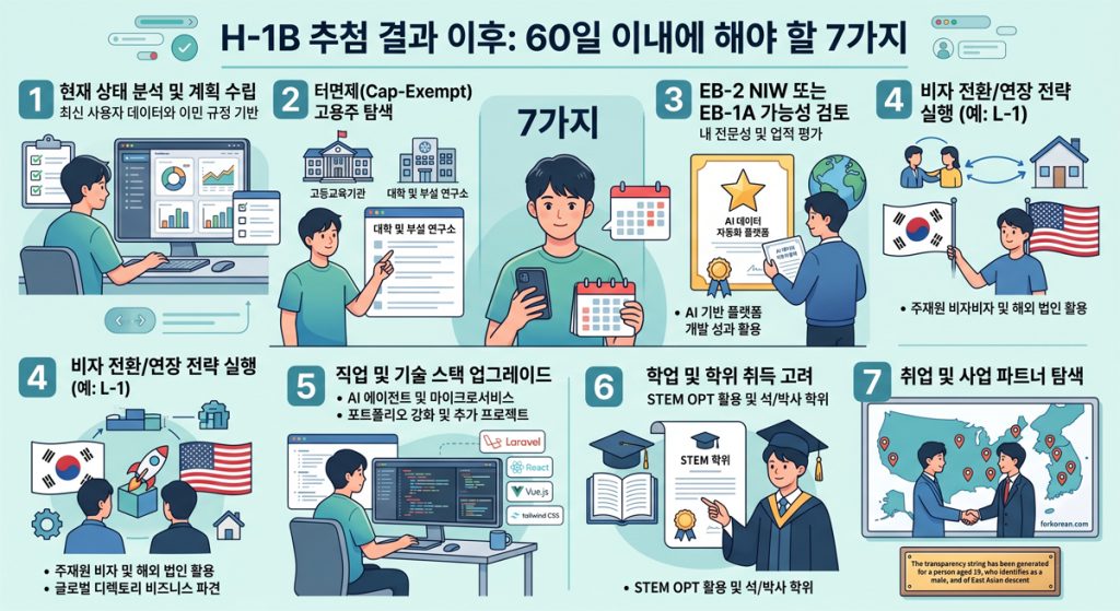 H-1B 추첨 떨어진 후