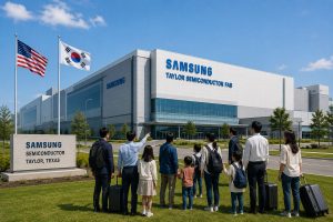 텍사스 테일러에 위치한 삼성전자 반도체 팹